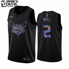 Dres Charlotte Hornets LaMelo Ball 2 Iridescent HWC Collection Swingman - Dječji